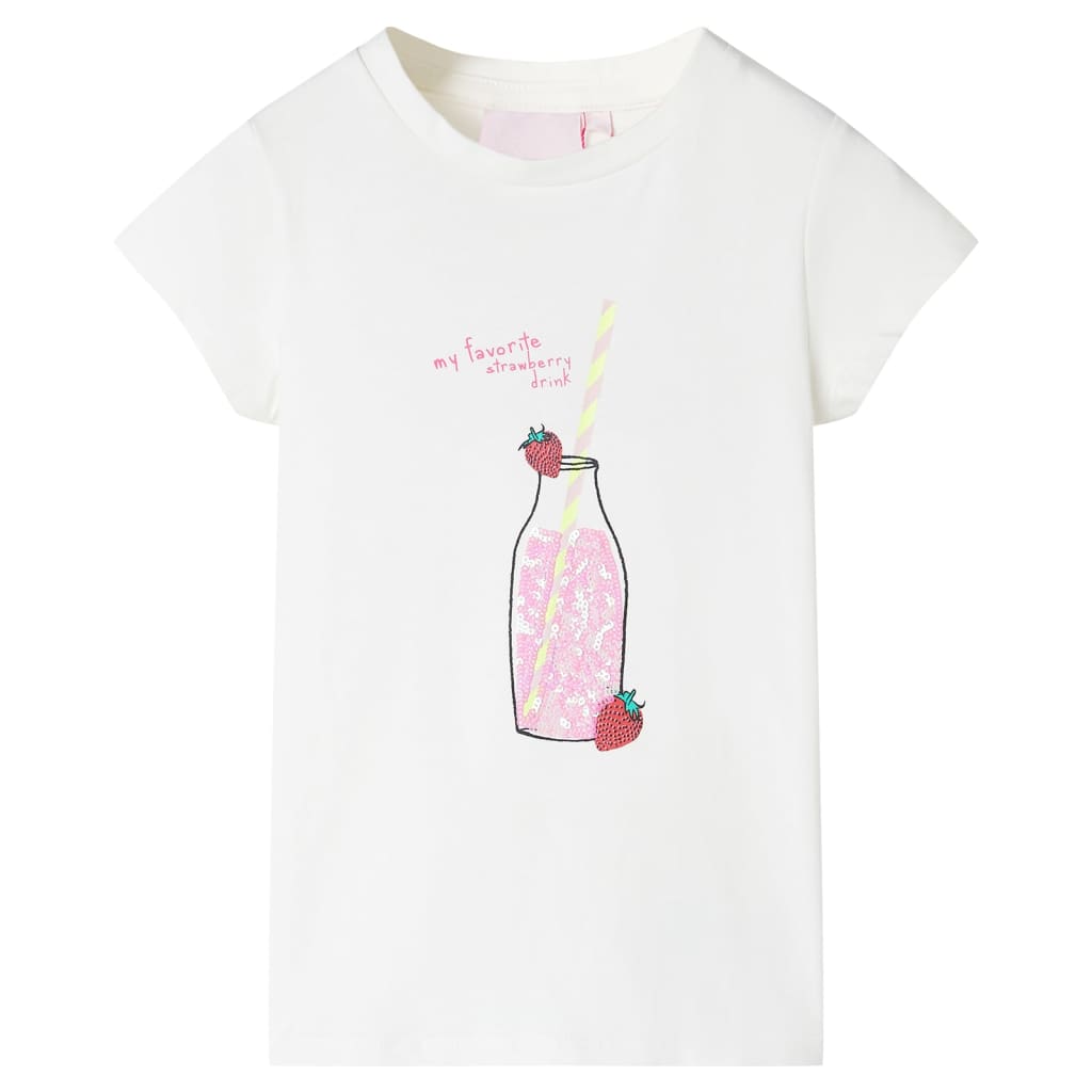 Vidaxl kindershirt 140 ecru