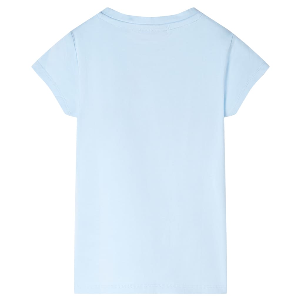 Vidaxl kindershirt 140 zachtblauw