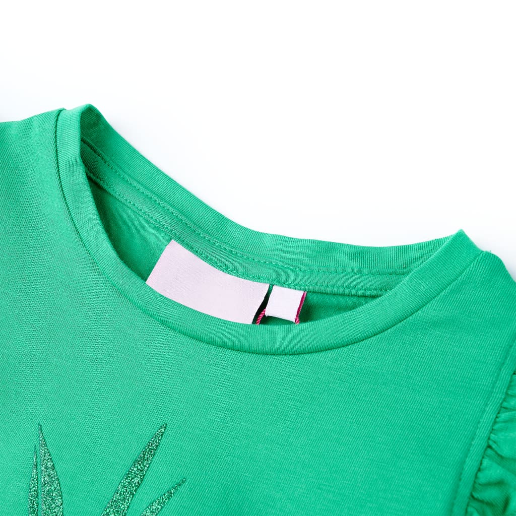 Vidaxl kindershirt 116 groen