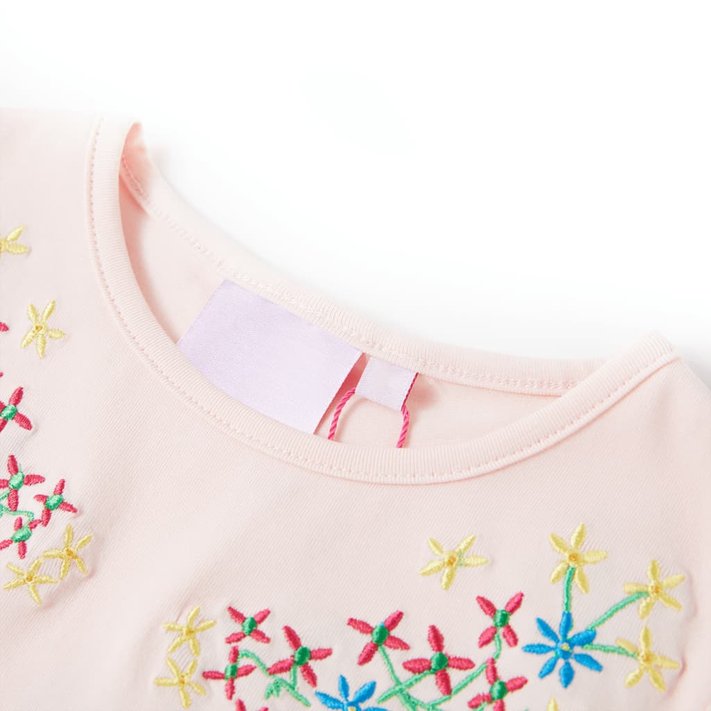 Vidaxl kindershirt 116 zachtroze