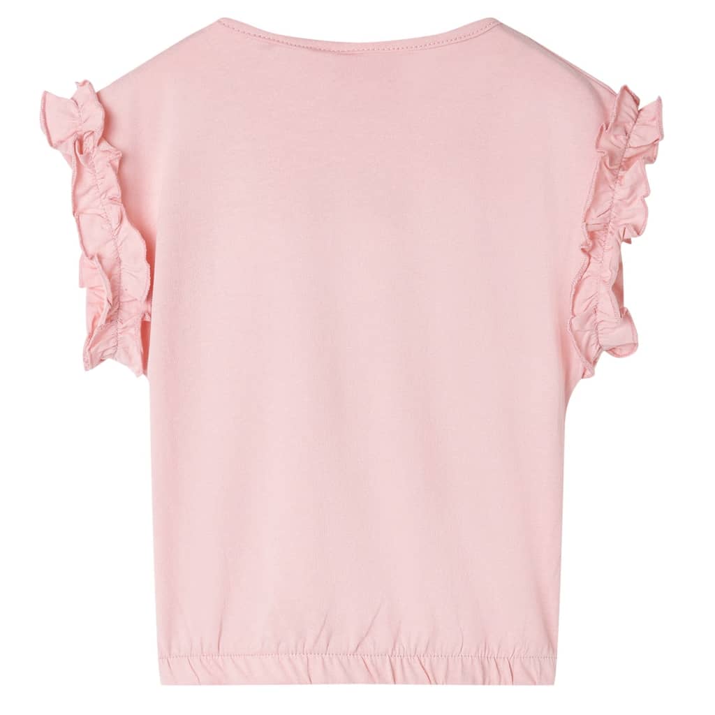 Vidaxl kindershirt 104 lichtroze