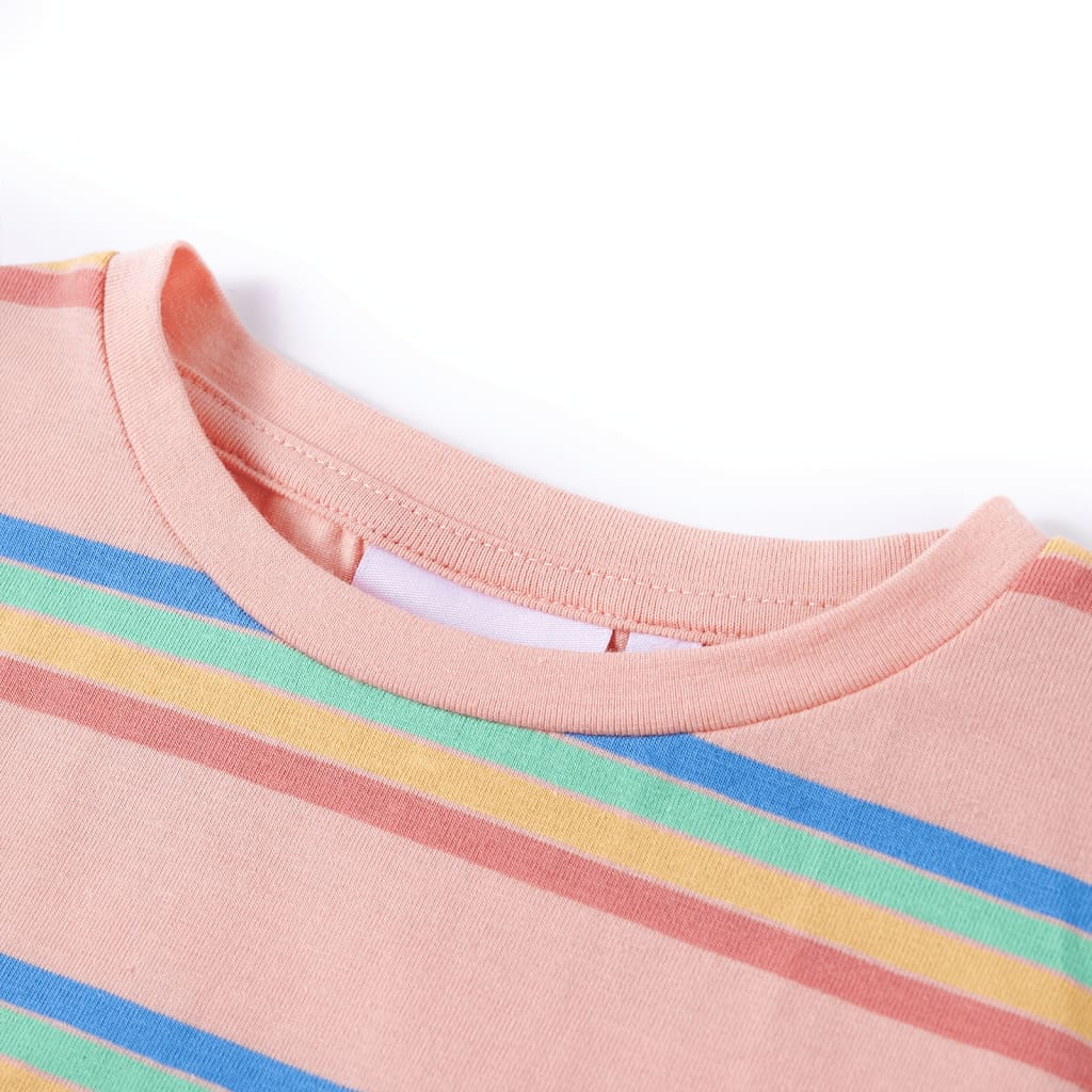 Vidaxl kindershirt 128 perzikkleurig