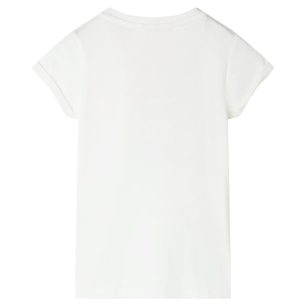 Vidaxl kindershirt 104 ecru