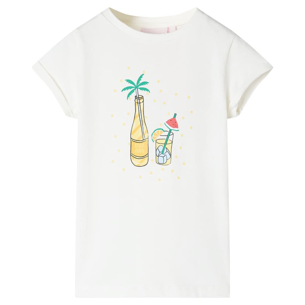 Vidaxl kindershirt 116 ecru