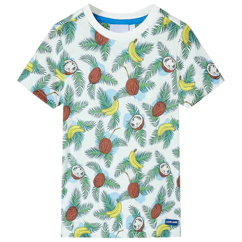 Vidaxl kindershirt met korte mouwen 128 meerkleurig