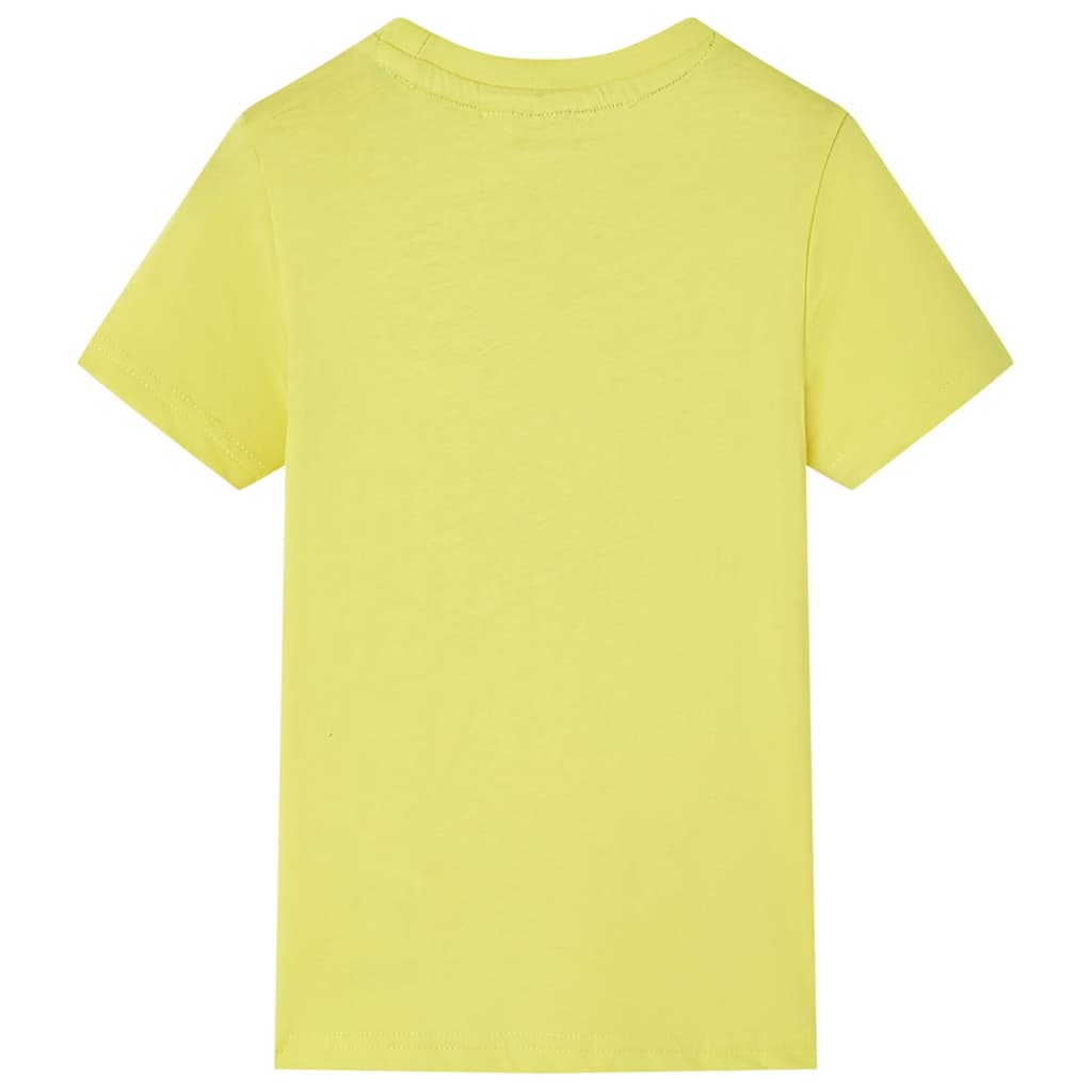 Vidaxl kindershirt met korte mouwen 140 geel