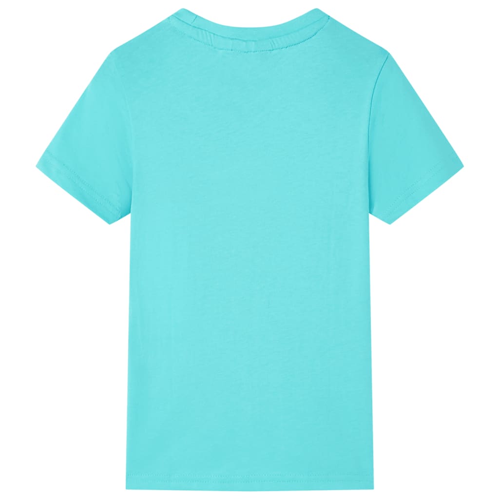 Vidaxl kindershirt met korte mouwen 140 zeeblauw