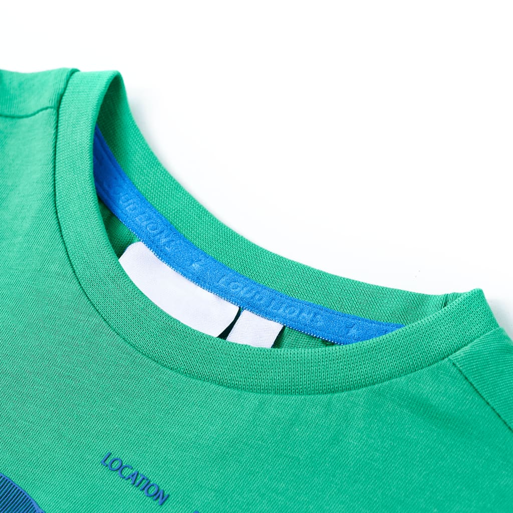 Vidaxl kindershirt 116 groen
