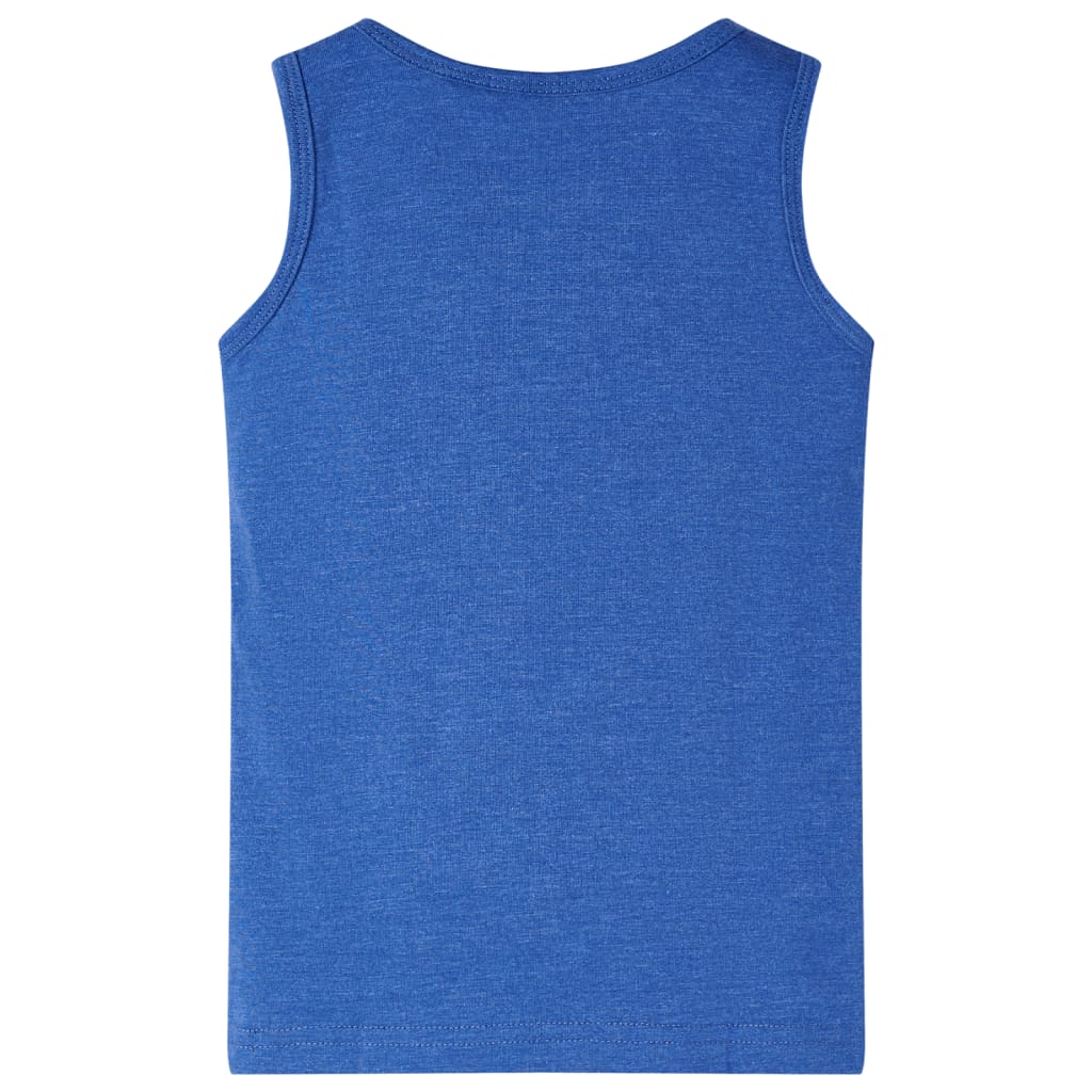 Vidaxl kindertopje 116 gemêleerd blauw