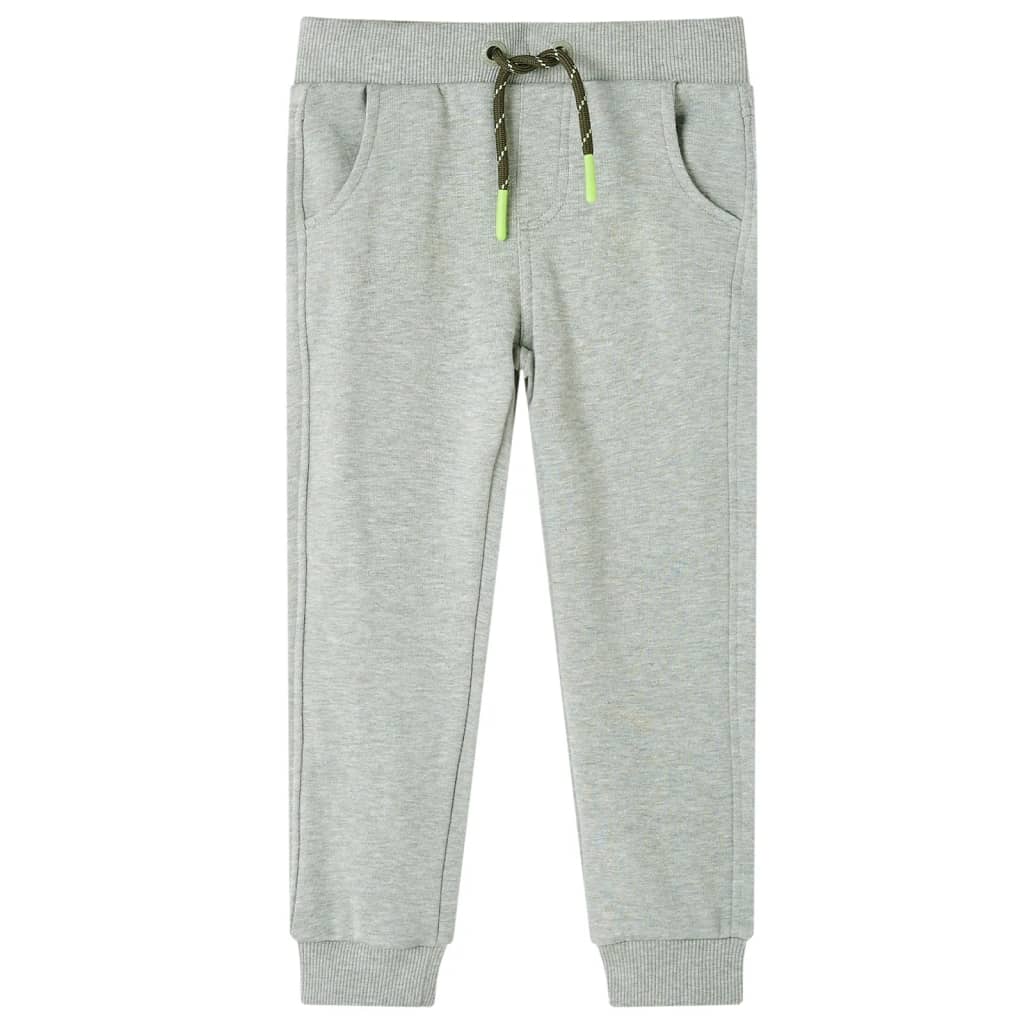 Vidaxl kinderjoggingbroek 92 lichtkaki