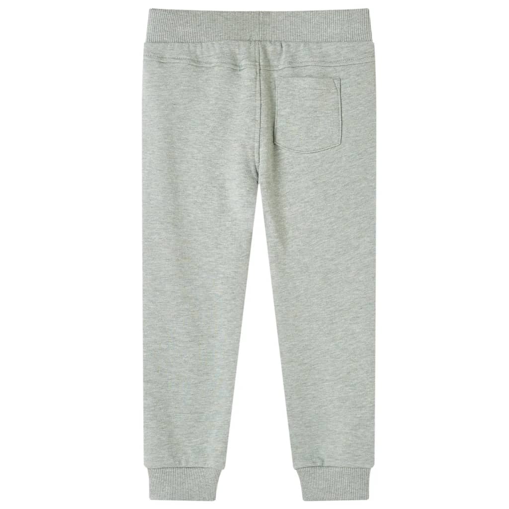Vidaxl kinderjoggingbroek 92 lichtkaki