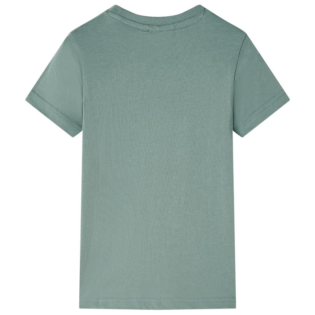 Vidaxl kindershirt 128 kakikleurig