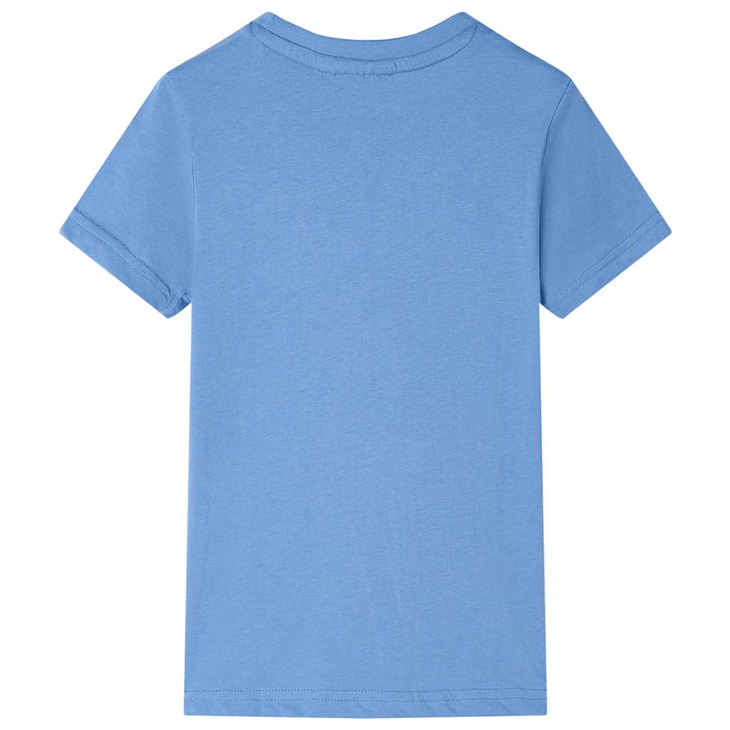 Vidaxl kindershirt 140 middelblauw