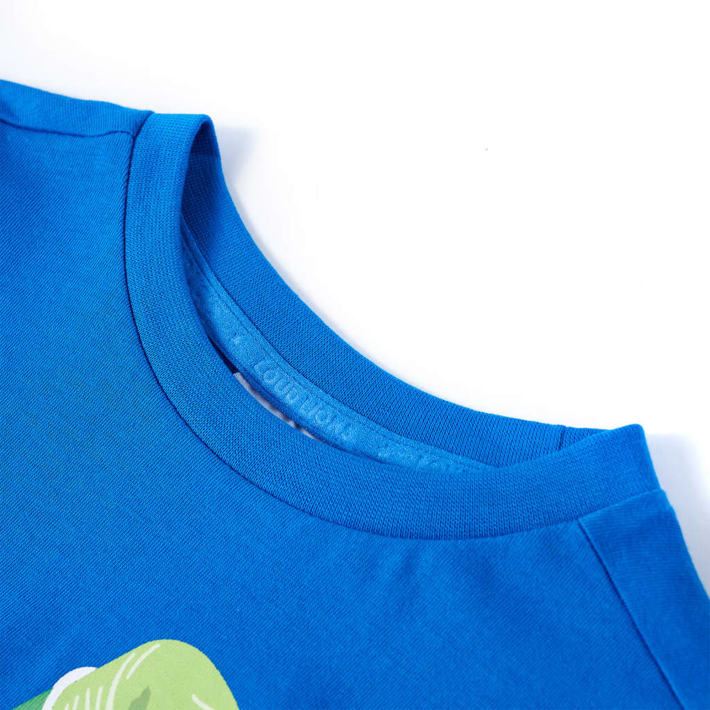 VidaXL Kindershirt 92 felblauw