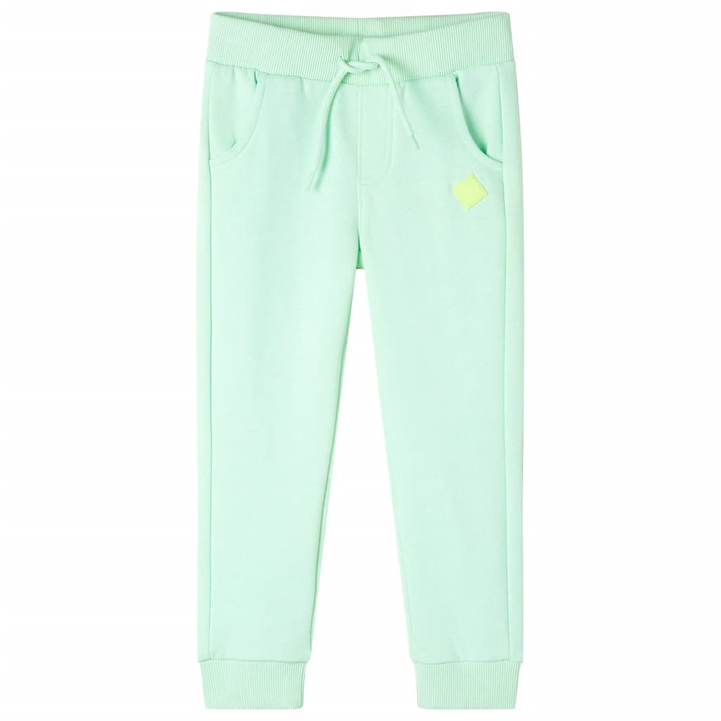 Vidaxl kinderjoggingbroek 116 felgroen