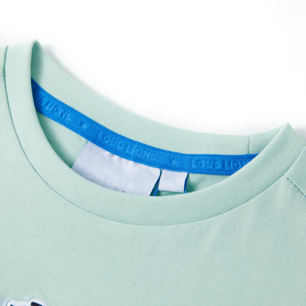 Vidaxl kindershirt 140 lichtmint