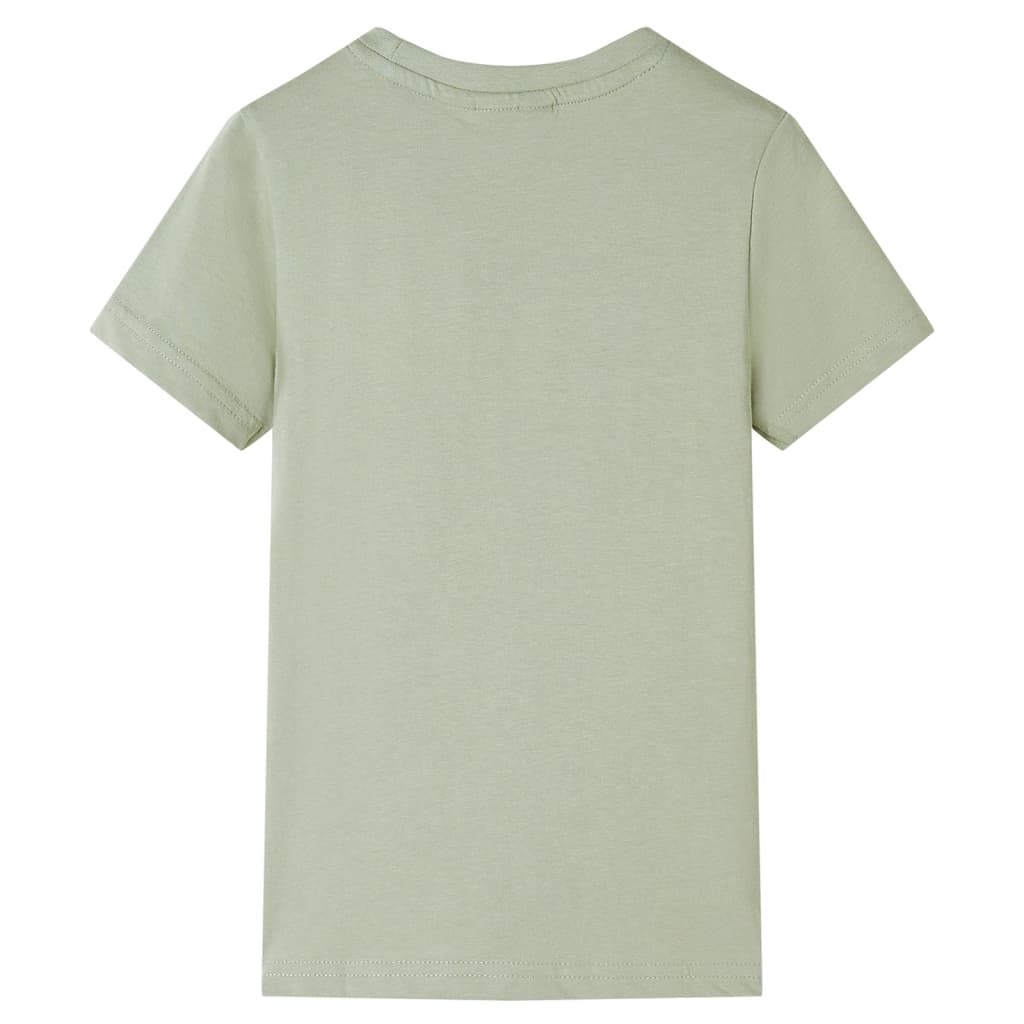 Vidaxl kindershirt met korte mouwen 104 lichtkakikleurig