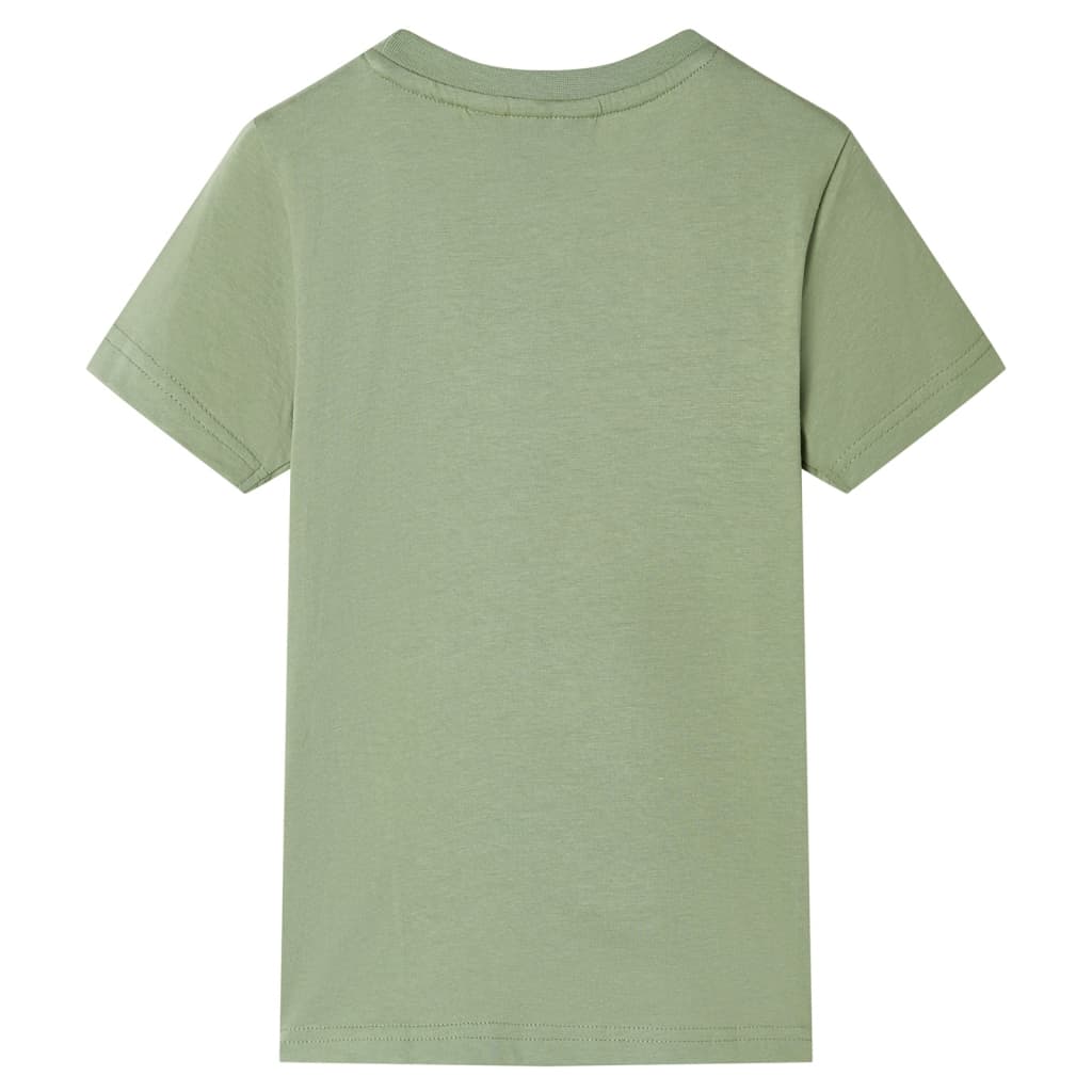Vidaxl kindershirt met korte mouwen 140 lichtkakikleurig