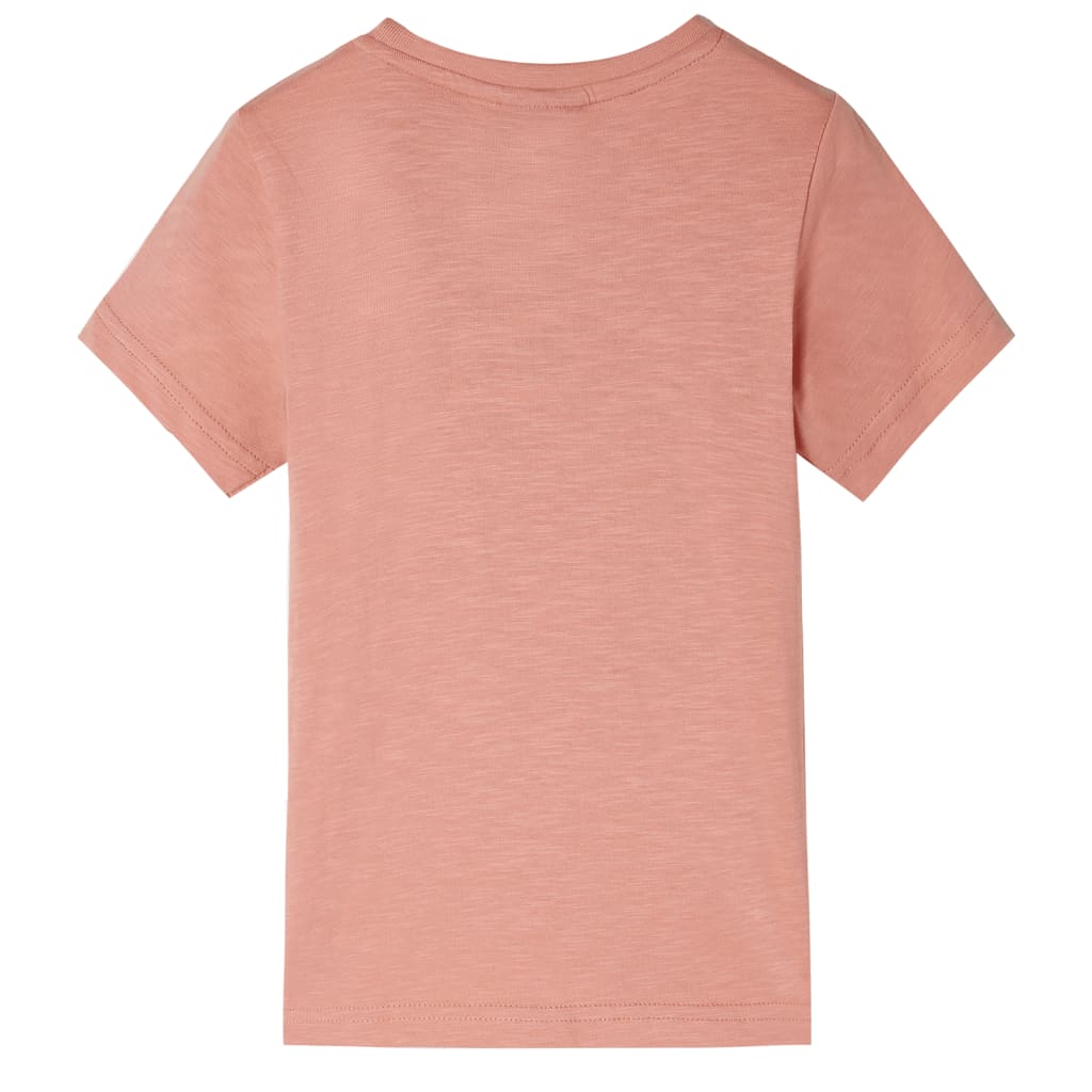 Vidaxl kindershirt met korte mouwen 128 lichtoranje