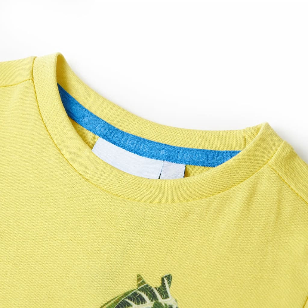 Vidaxl kindershirt 92 geel