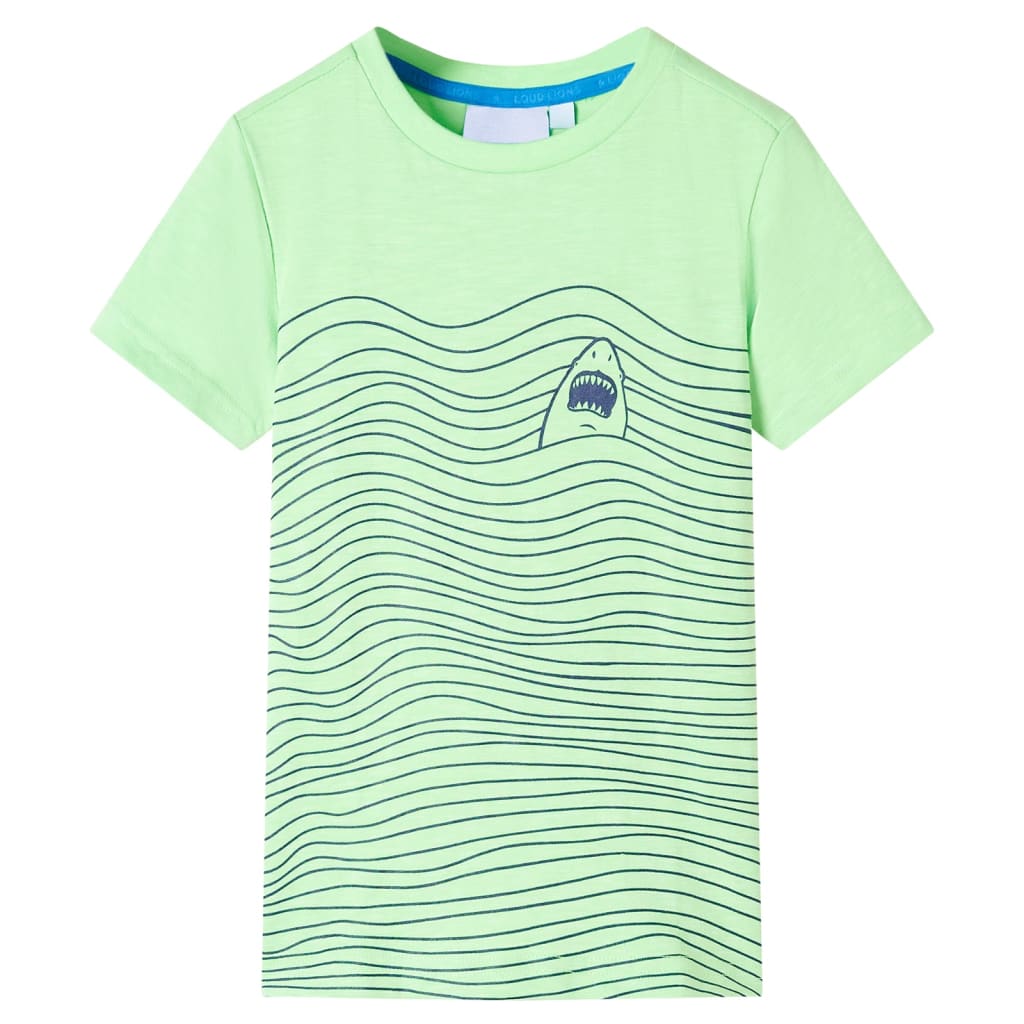 Vidaxl kindershirt 140 neongroen