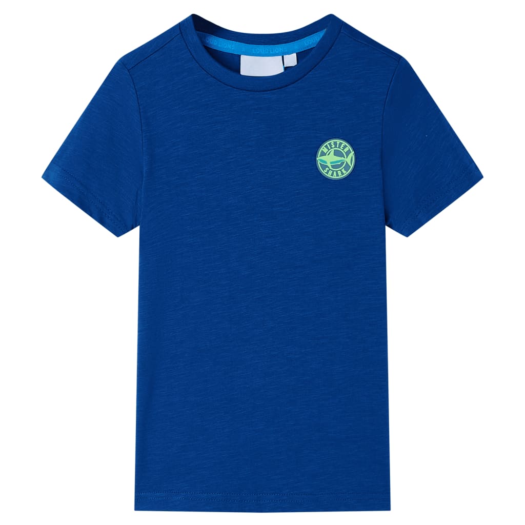 Vidaxl kindershirt 140 donkerblauw