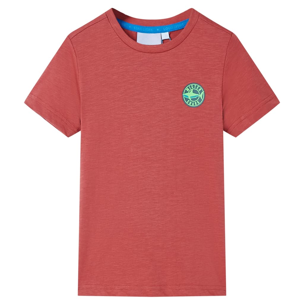 Vidaxl kindershirt 140 paprikakleurig