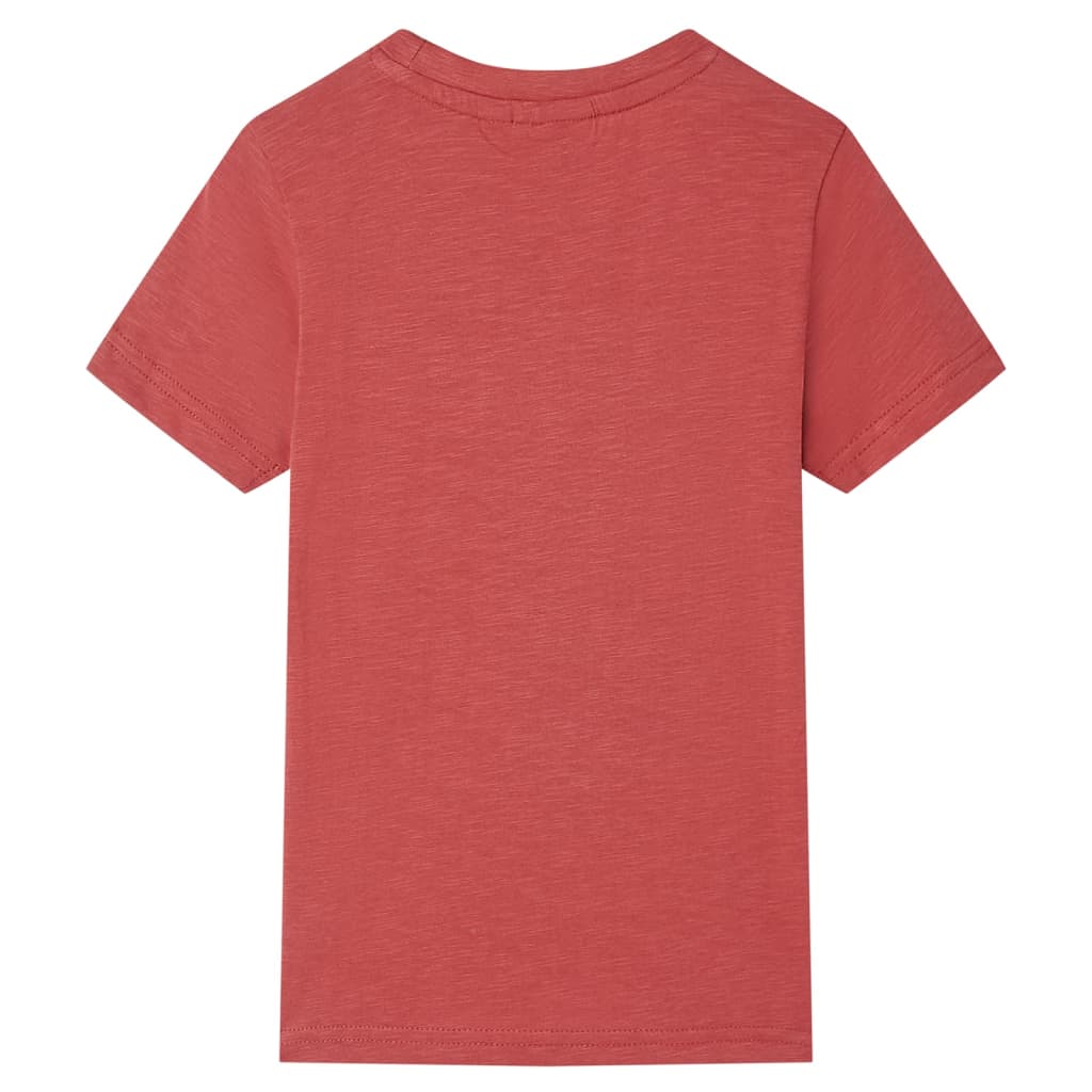 Vidaxl kindershirt 140 paprikakleurig