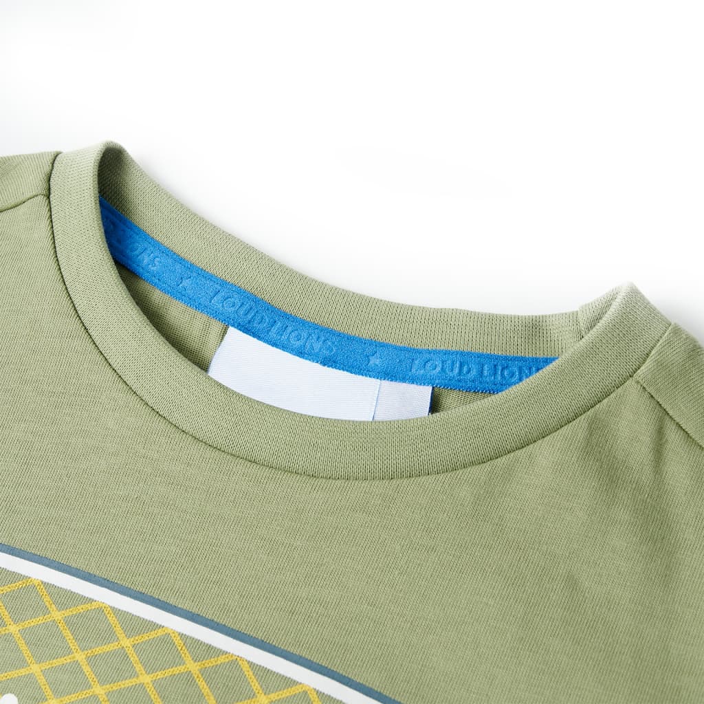 Vidaxl kindershirt 116 lichtkakikleurig