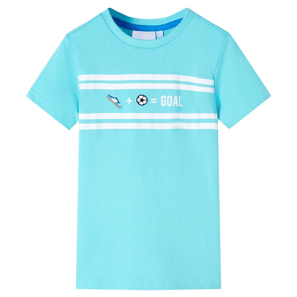 Vidaxl kindershirt 116 zeeblauw