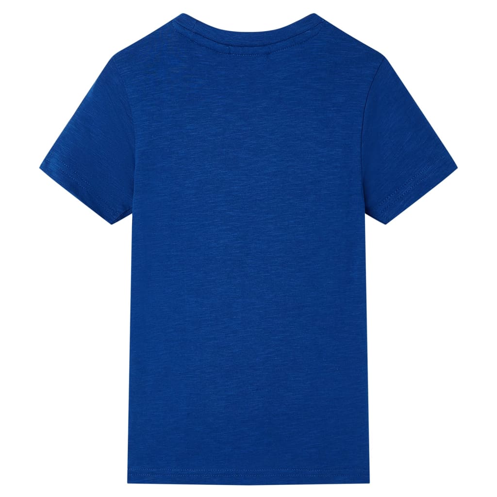 Vidaxl kindershirt 128 donkerblauw