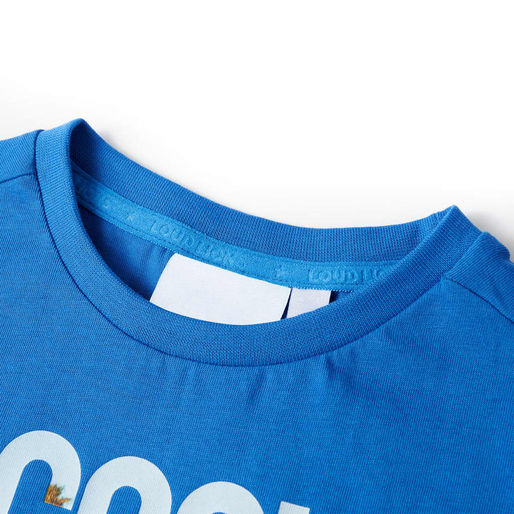 Vidaxl kindershirt 128 blauw