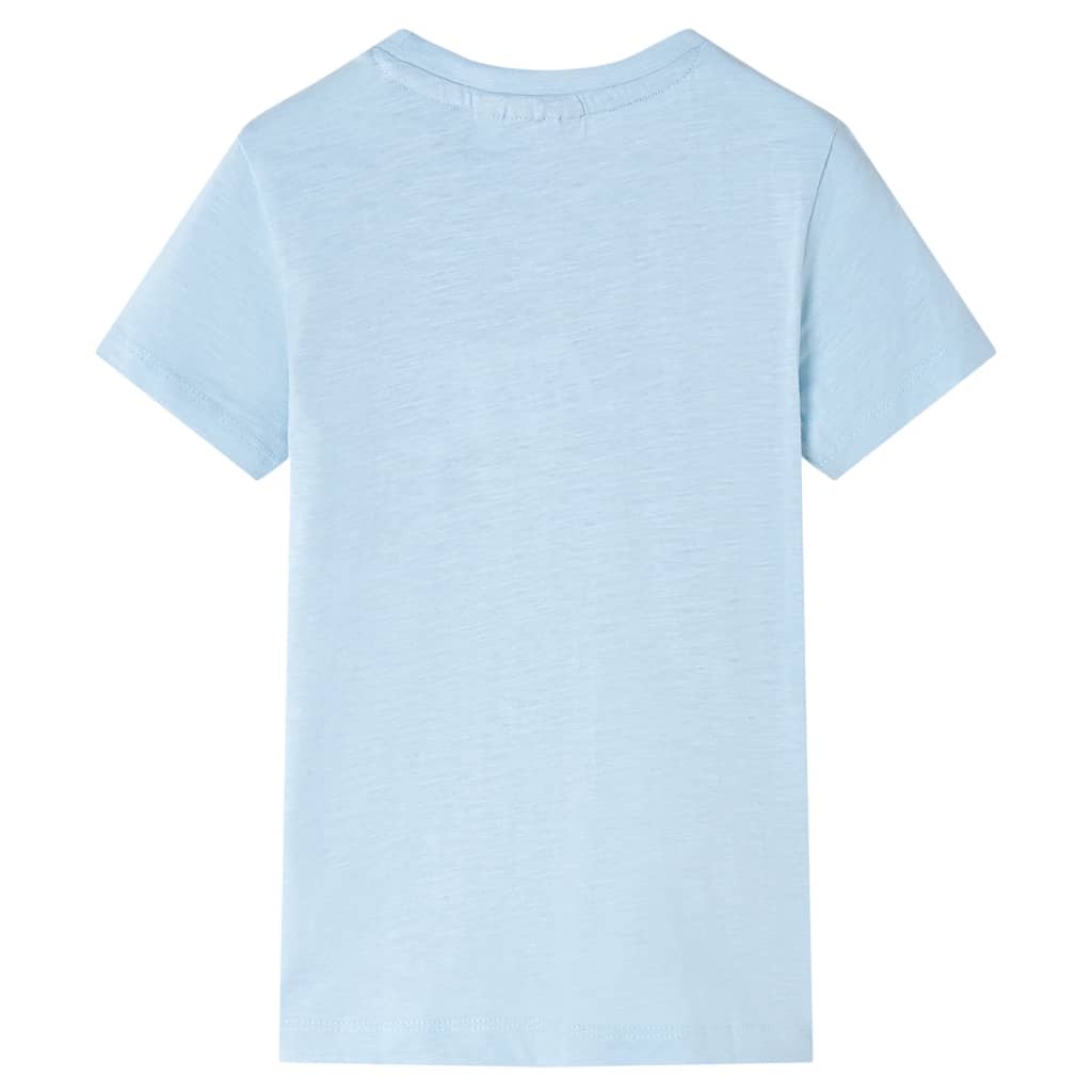 Vidaxl kindershirt 140 lichtblauw
