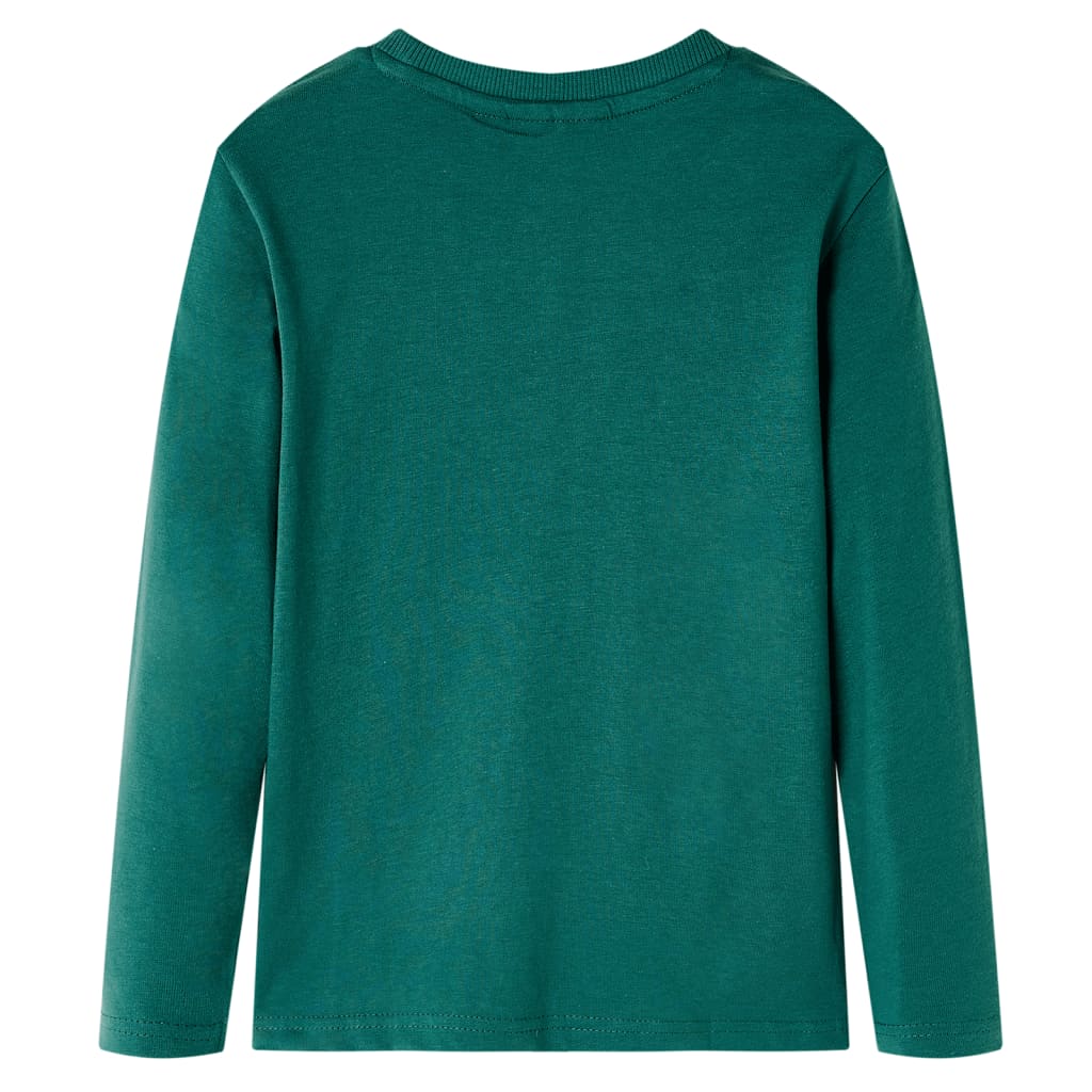 Vidaxl kindershirt met lange mouwen 116 groen