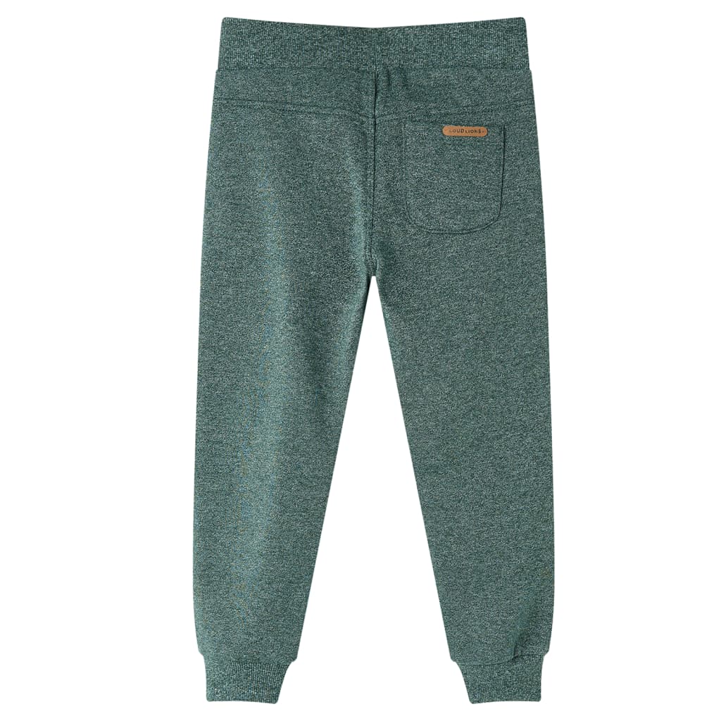 Vidaxl kinderjoggingbroek 92 donkergroen