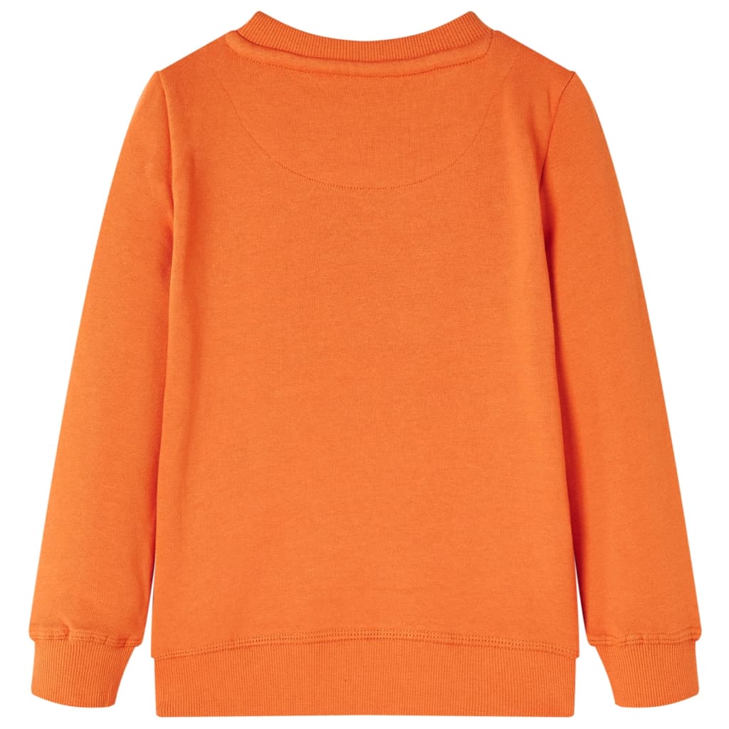 Vidaxl kindertrui 116 donkeroranje