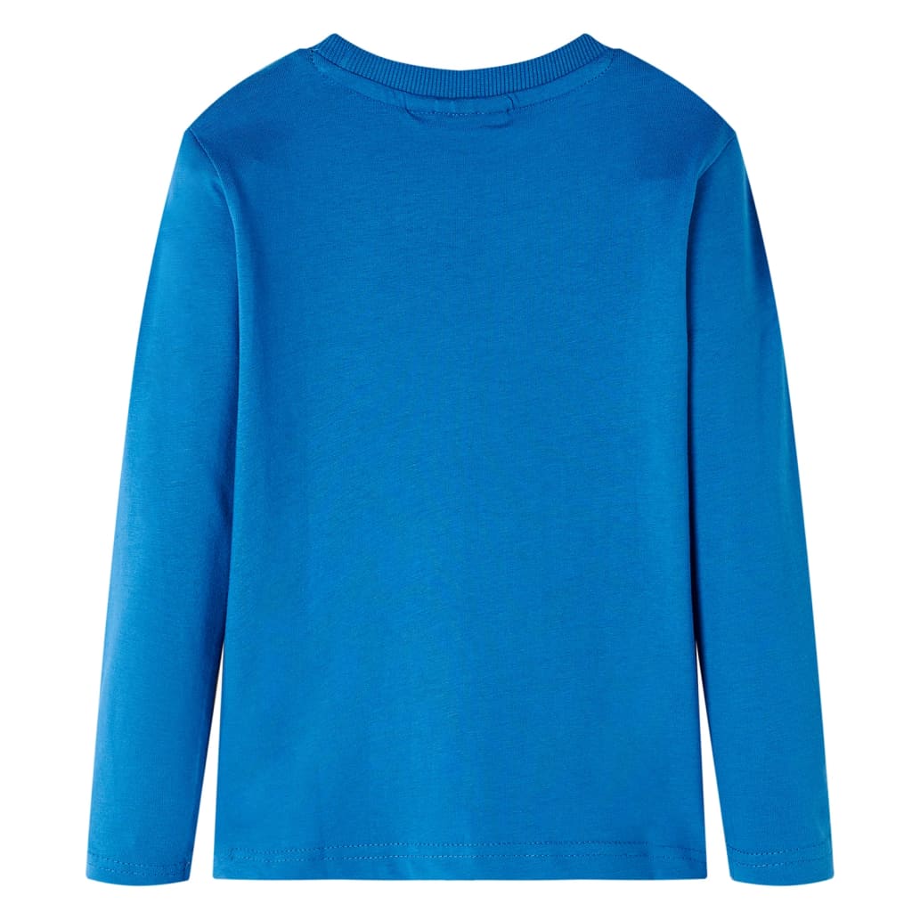 Vidaxl kindershirt met lange mouwen 128 petrol