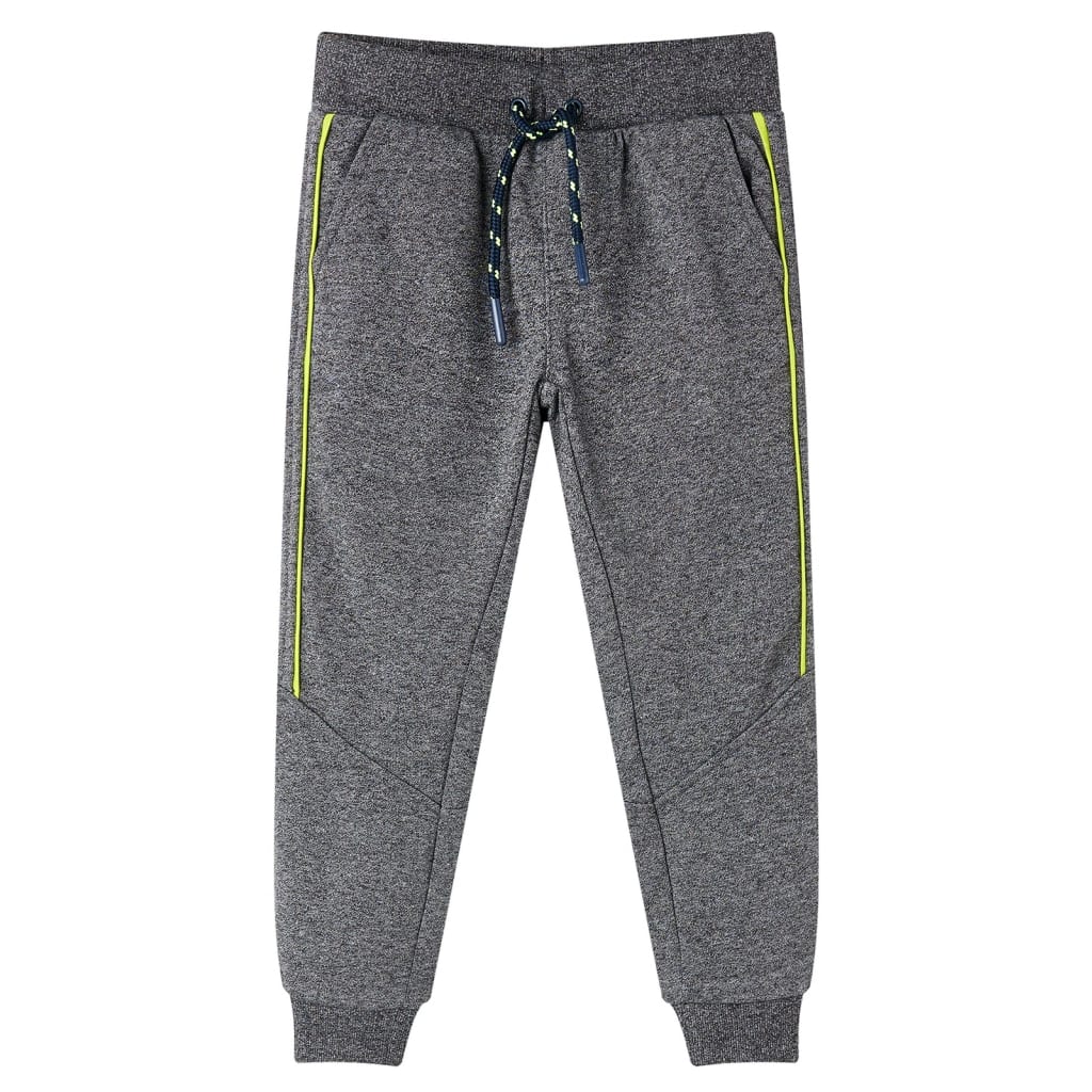 Vidaxl kinderjoggingbroek 116 gemêleerd grijs