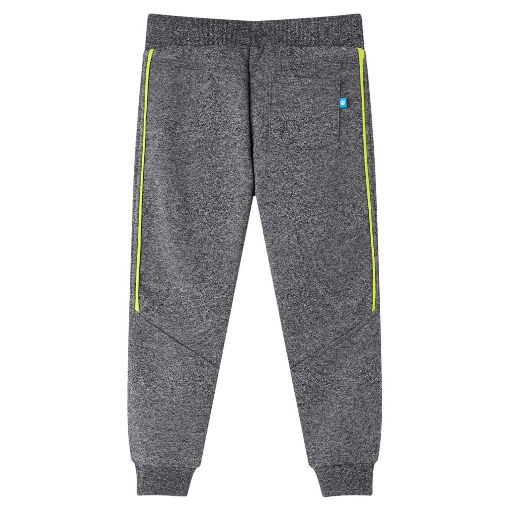 Vidaxl kinderjoggingbroek 116 gemêleerd grijs