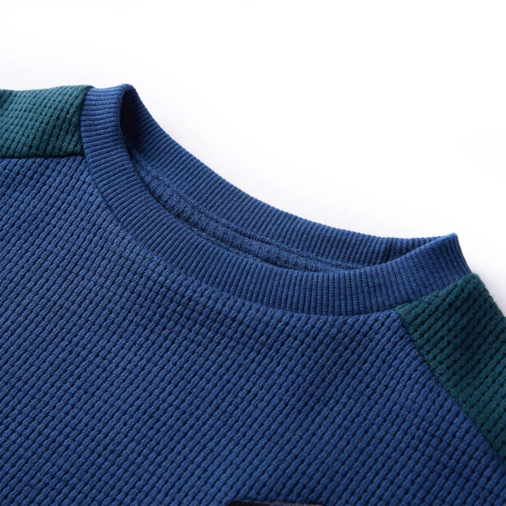 Vidaxl kindertrui 116 marineblauw