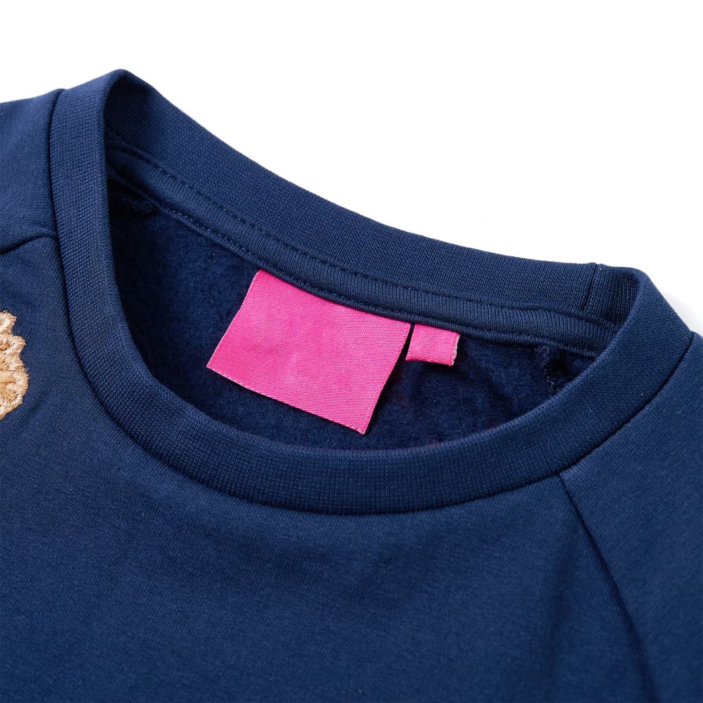 Vidaxl kindertrui 92 marineblauw