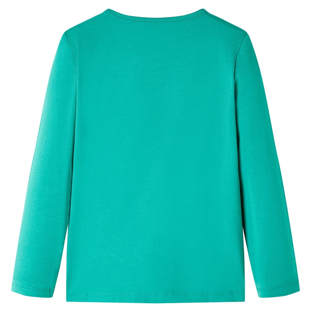 Vidaxl kindershirt met lange mouwen 116 felgroen