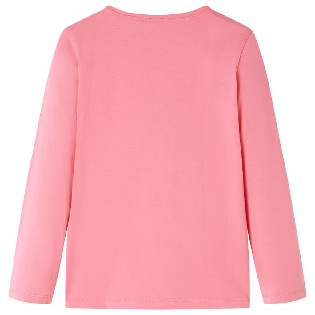 Vidaxl kindershirt met lange mouwen 116 roze