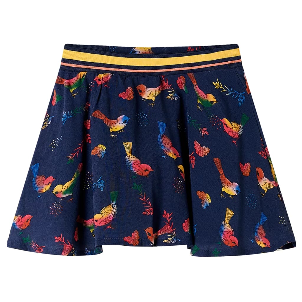 Vidaxl kinderrokje 140 marineblauw
