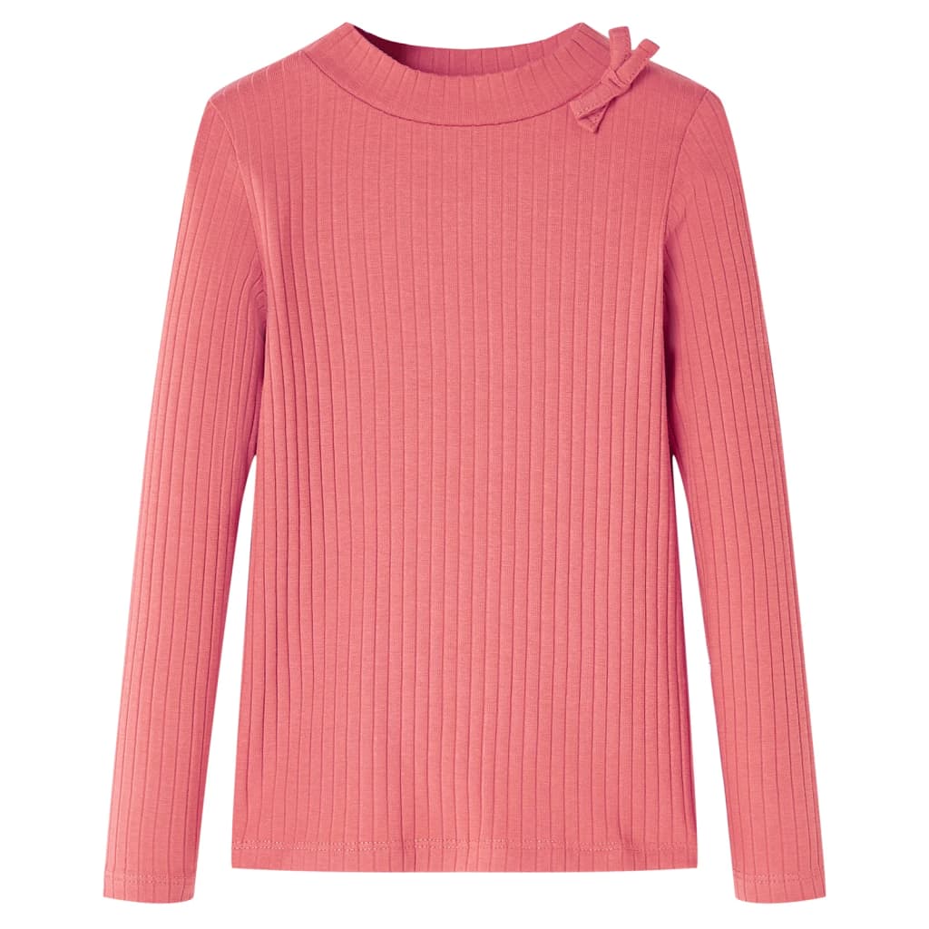 Vidaxl kindershirt met lange mouwen 104 oudroze
