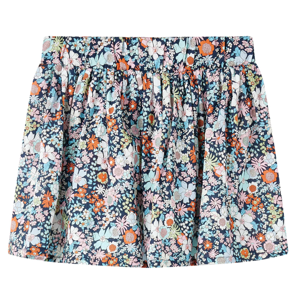 Vidaxl kinderrokje 128 donkerblauw