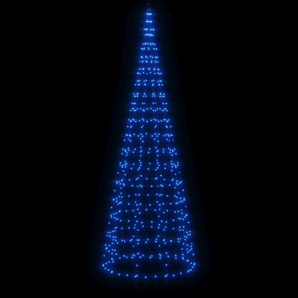 Vidaxl led-kerstboom 550 led's 300 cm blauw