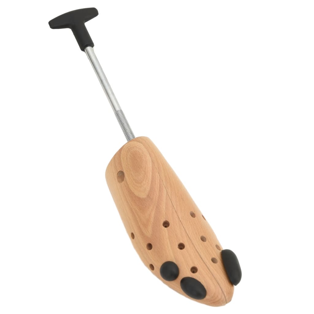 Vidaxl schoenspanner eu 39-41 massief beukenhout