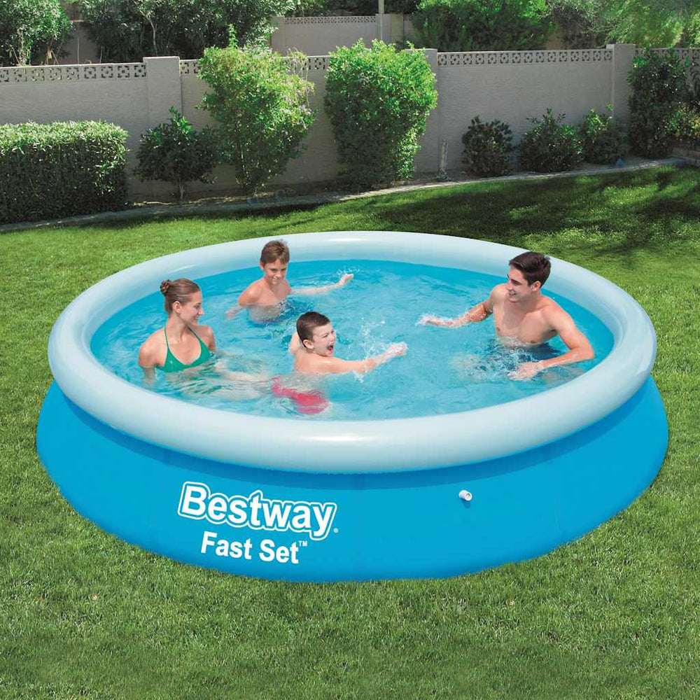 Bestway snelset zwembad opblaasbaar rond 366x76 cm 57273