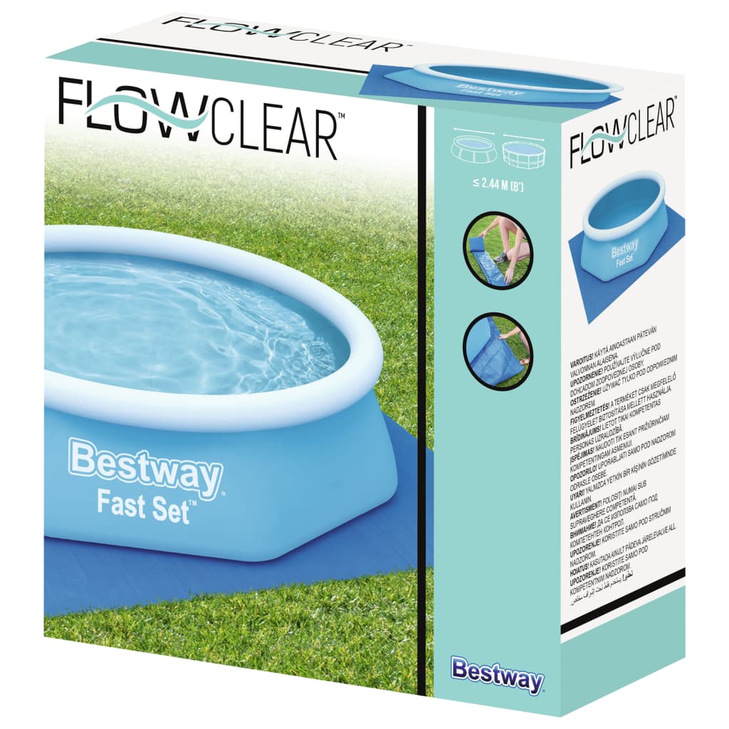 Bestway flowclear zwembadgrondzeil 274x274 cm